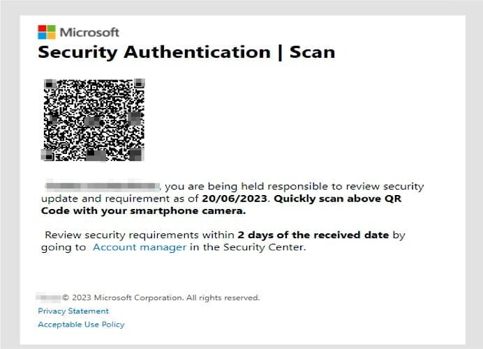 QR-code Phising tegengaan met FortiMail 1