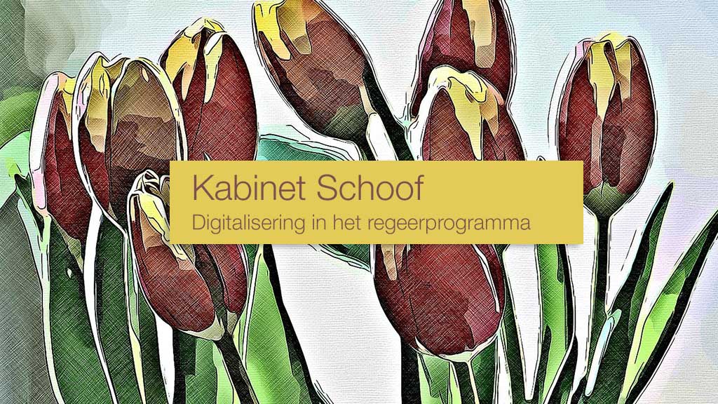 Digitalisering in het regeerprogramma aldus Tweakers