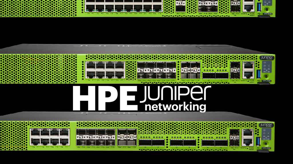 HPE Juniper Networking SRX400 Series carrier-grade beveiliging voor branch-omgevingen met geïntegreerde AI-governance
